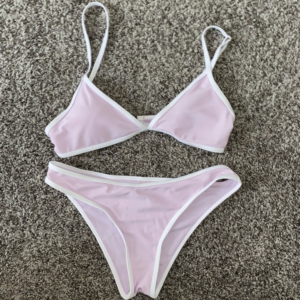 Lavender Purple Bathing Suit